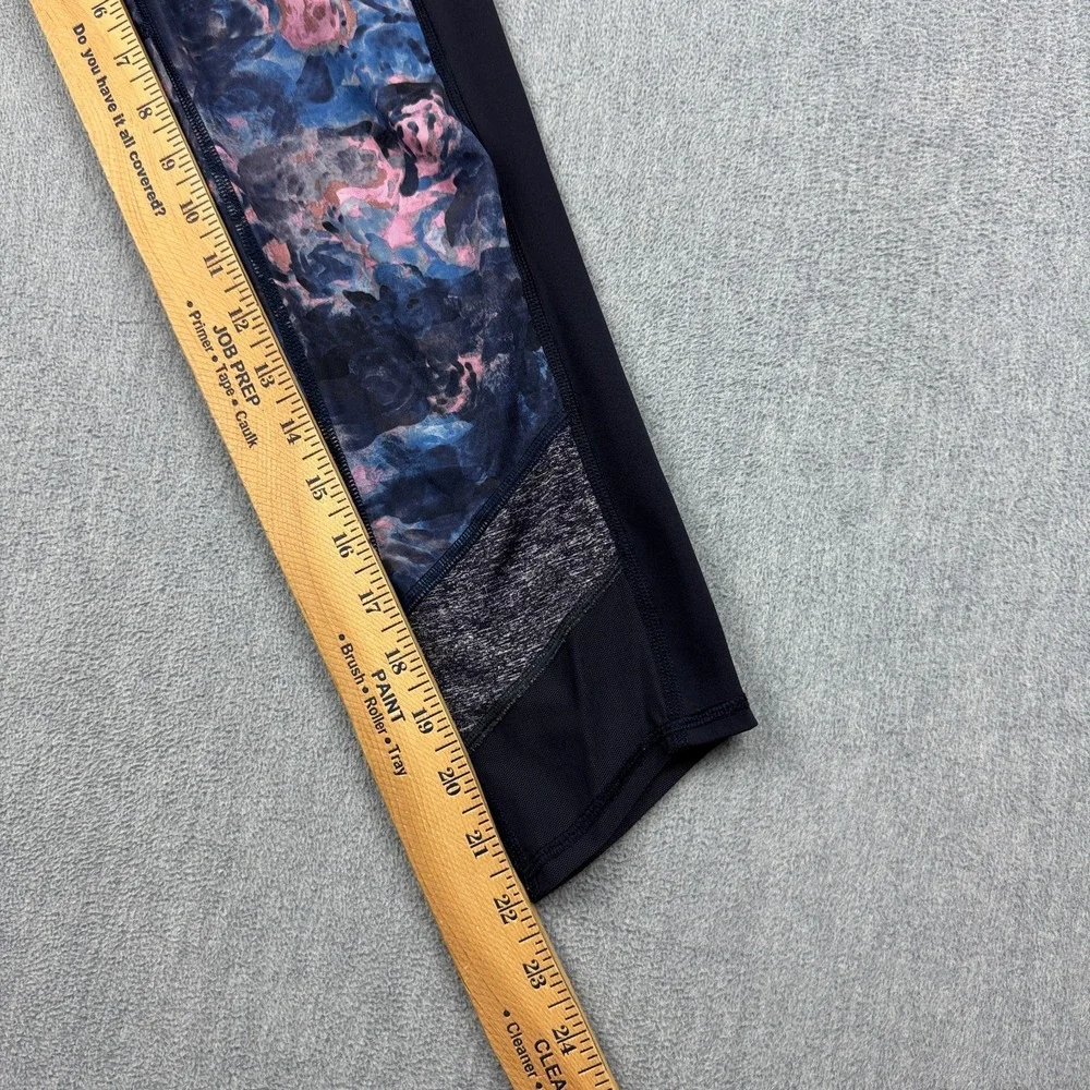 Lululemon Leggings Womens 2 Purple Printed If You're Lucky Crop 22
